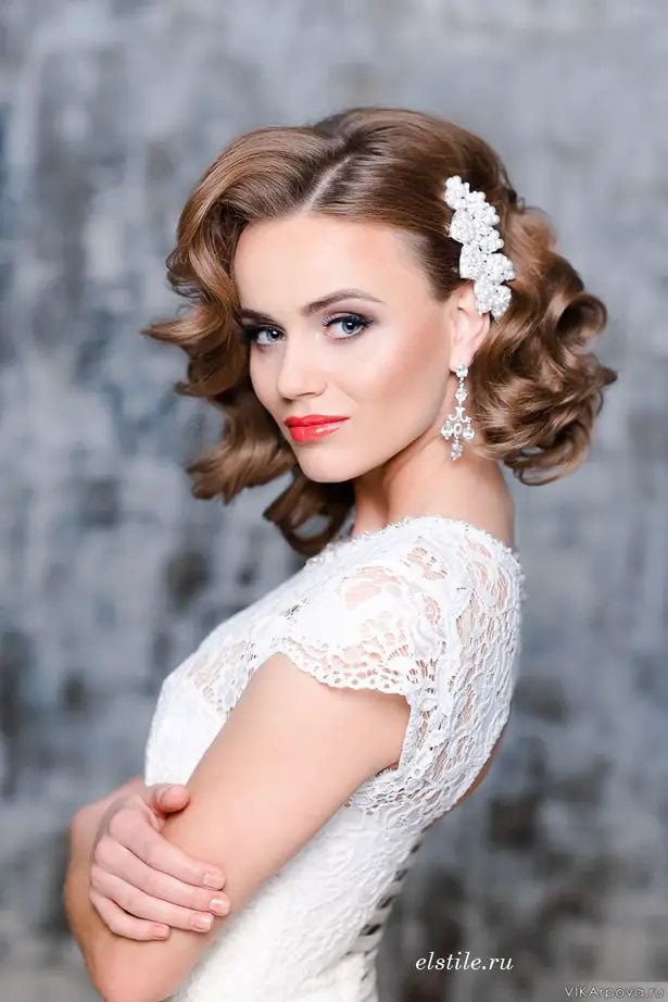 Gorgeous Wedding Hairstyles and Makeup Ideas - Belle The ...