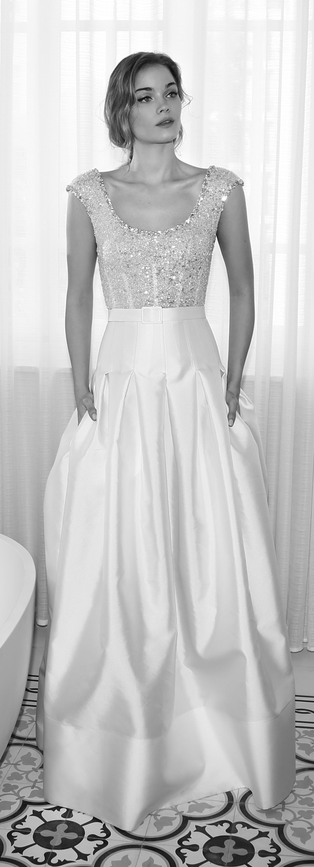 Lihi Hod 2015 Wedding Drees - Almond