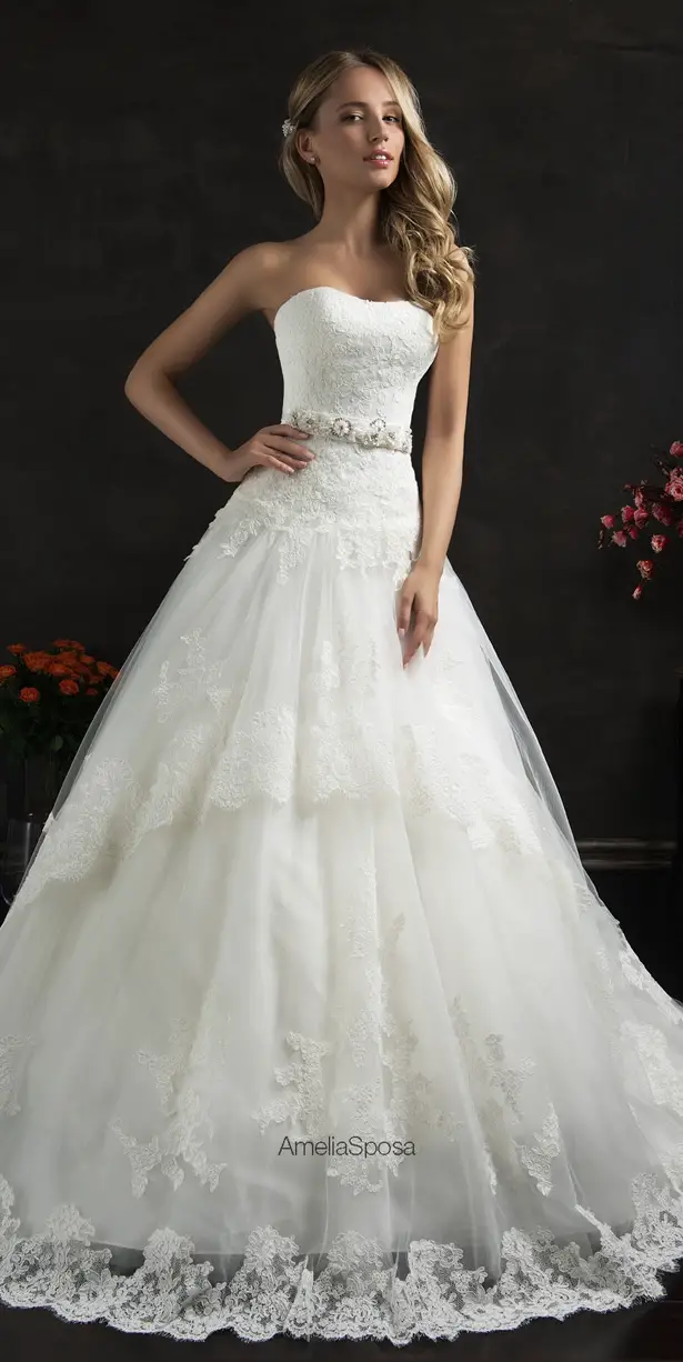 Amelia Sposa 2015 Wedding Dress - Brigit