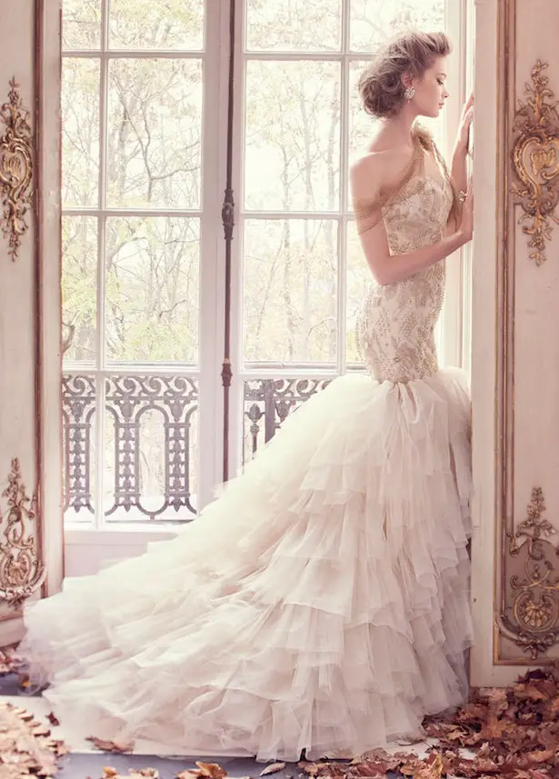 Lazaro Bridal Fall 2015 Wedding Dresses