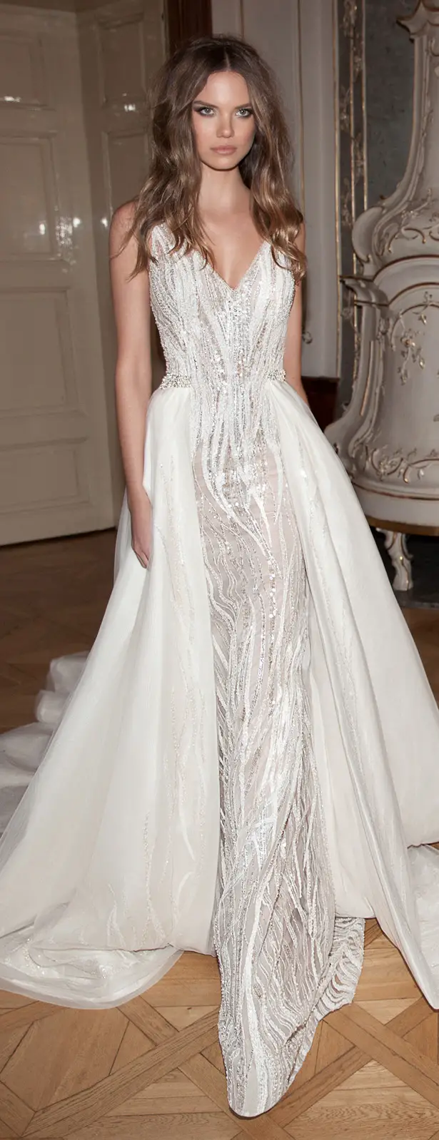 Bridal Trends: Wedding Dresses with Detachable Skirts ...