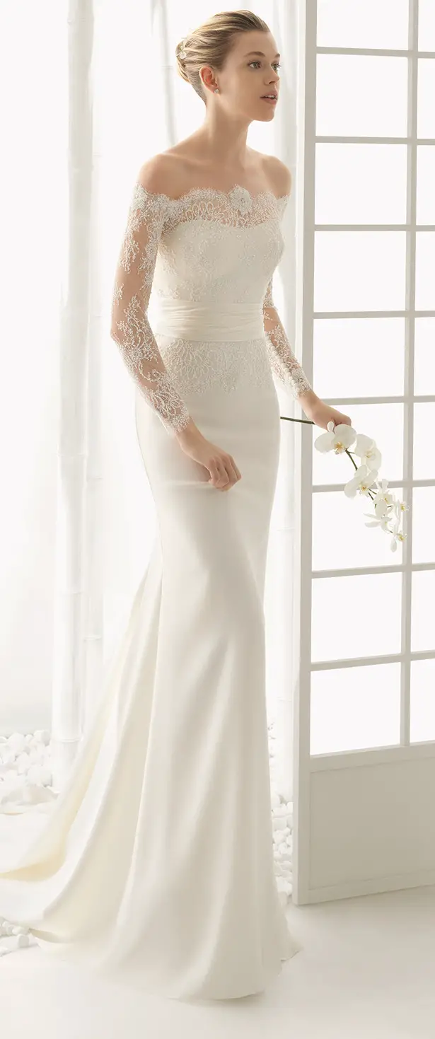 Rosa Clara Spring 2016 wedding dress