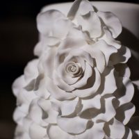 Wedding cake details - Noble Photography