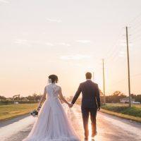 Glamorous and Romantic Wedding