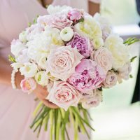 Elegant Gold and Pink Wedding