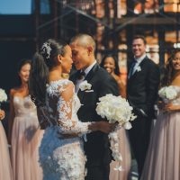 Industrial Chic Wedding Infused with Traditions