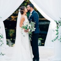 Gold and Greenery Wedding in Puerto Rico