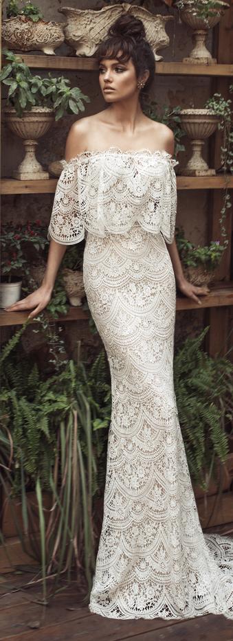 Wedding Dresses by Julie Vino 2017 Romanzo Collection Belle The Magazine