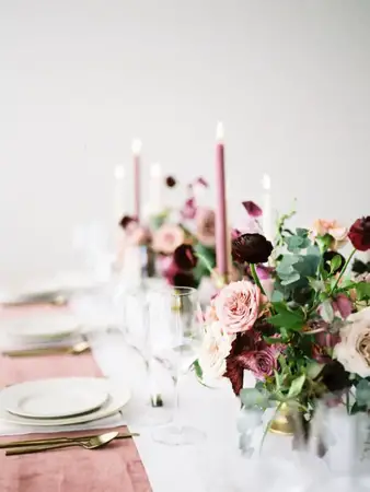 Mauve and Dusty Rose Weddings