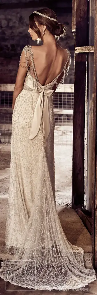 Anna campbell vintage wedding dress cheap