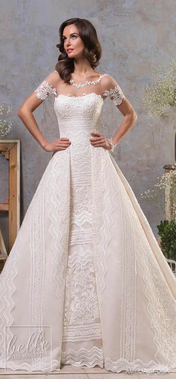 Amelia Sposa Fall 2018 Wedding Dresses Belle The Magazine