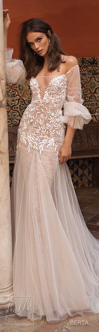 Berta Fall 2018 Seville Wedding Dress Collection Belle The Magazine