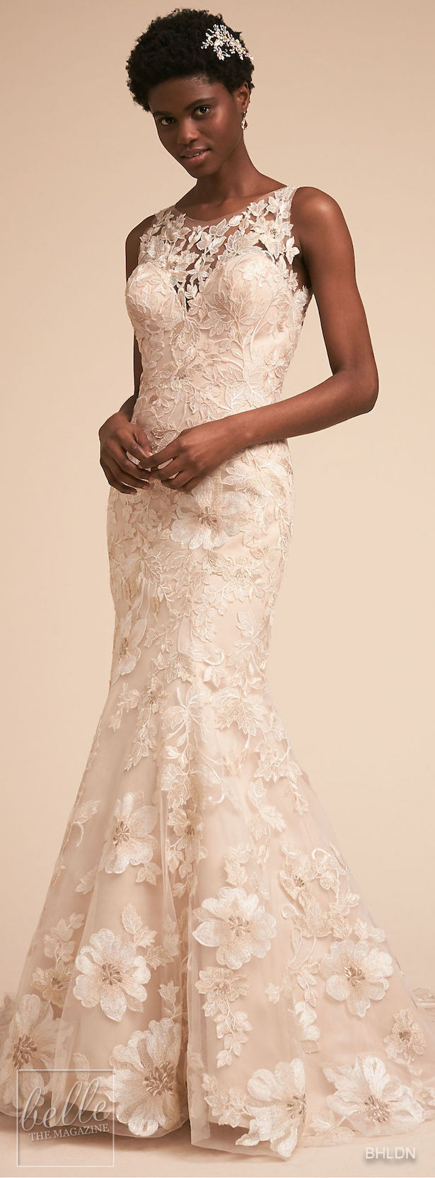 Bhldn lace wedding dress hotsell