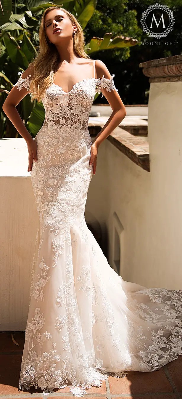 Moonlight Bridal Glamorous Wedding Dresses for 2019