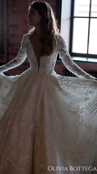 Short Sleeve Wedding Dresses & Gowns  Online Bridal Shop – Olivia Bottega