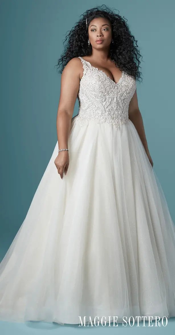 Maggie sottero plus size on sale