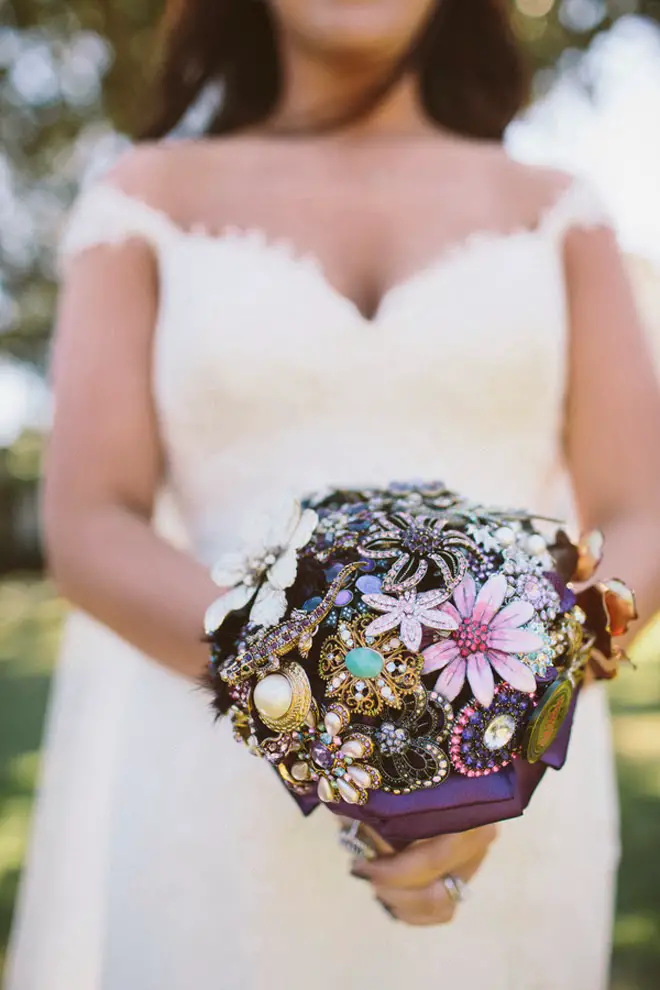 Purple Pretty Destination Wedding In New Orleans Belle The