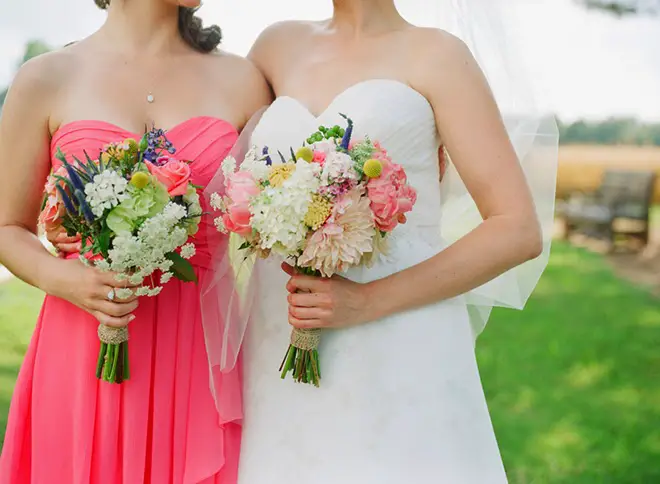 Pink and Coral Wedding