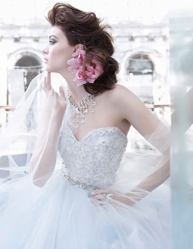 Purple Bridesmaid Dresses Lazaro 2013