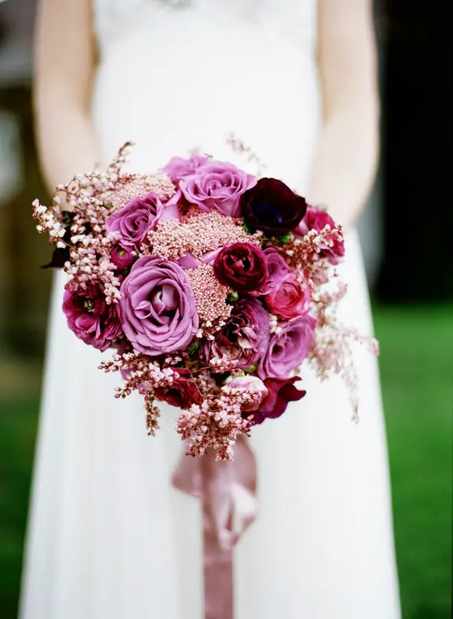 Fall Wedding Bouquet - Diana Marie Photography 