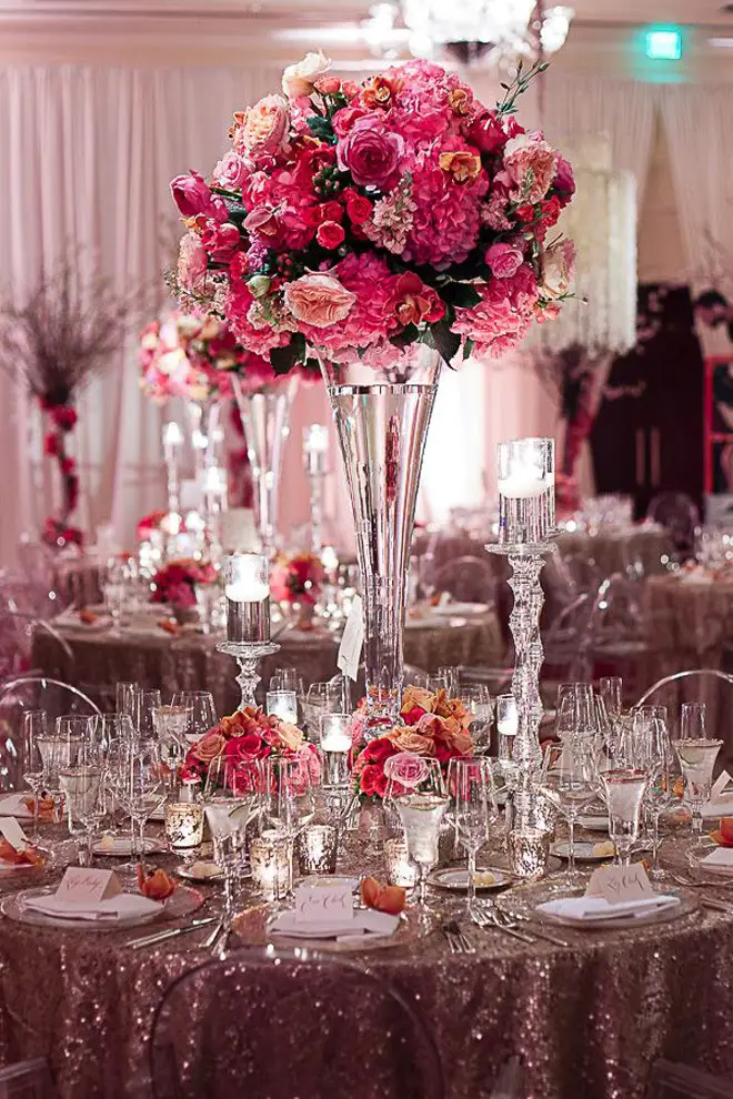 12 Stunning Wedding  Centerpieces  Part 21 Belle The 