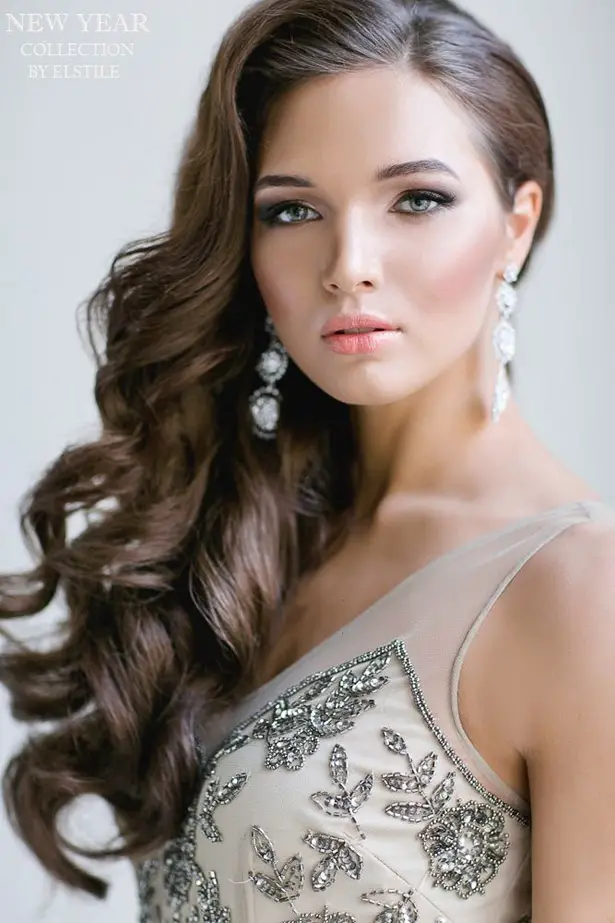 Wedding hairstyles and makeup