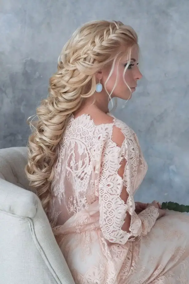 Gorgeous Wedding Hairstyles and Makeup Ideas - Belle The 