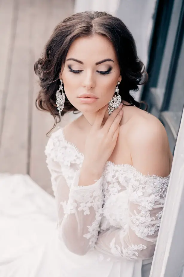 23 peinados y maquillajes elegantes para novia 1