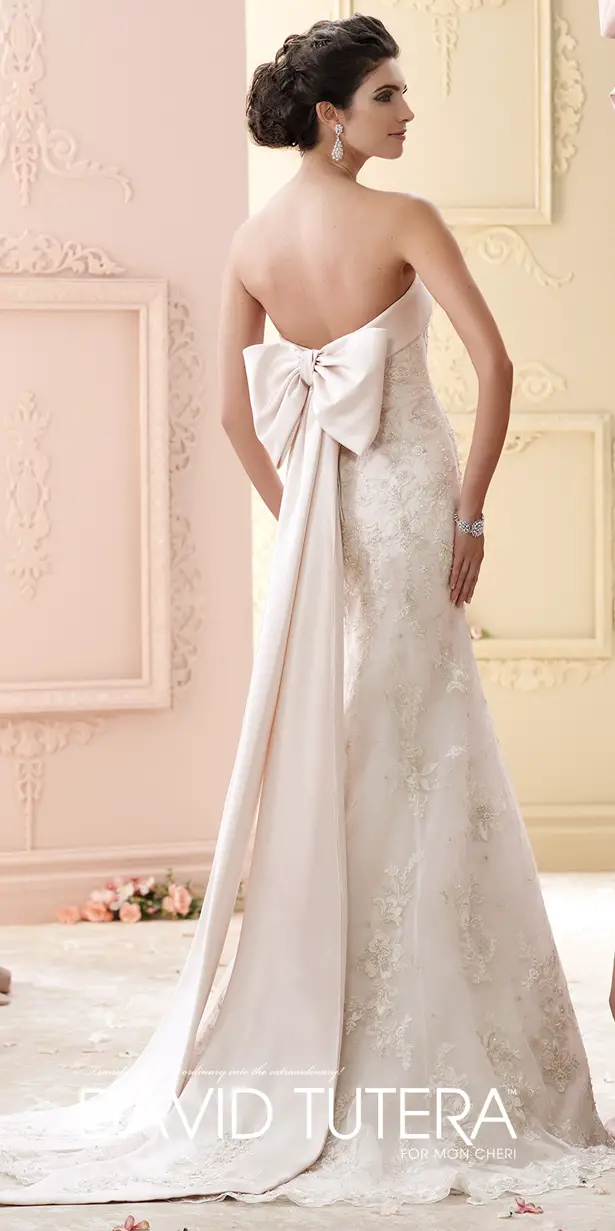 David Tutera for Mon Cheri Fall 2015