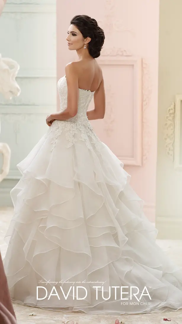 David Tutera for Mon Cheri Fall 2015