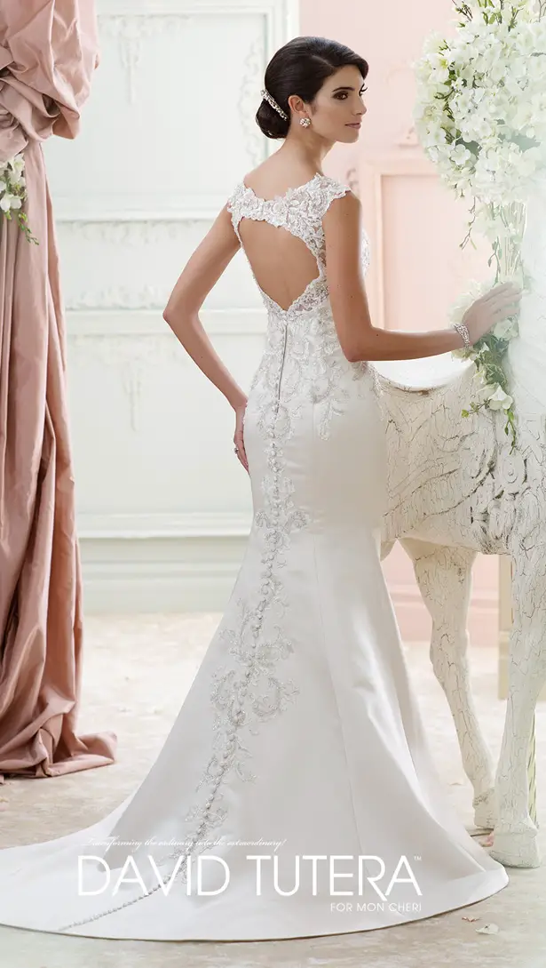 David Tutera for Mon Cheri Fall 2015