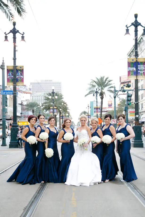  Navy  Blue  White  Elegant Wedding  Belle The Magazine