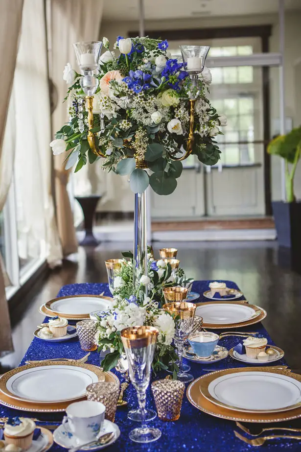 Royal Blue and Gold Wedding Ideas