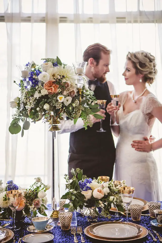 Royal Blue and Gold Wedding Ideas