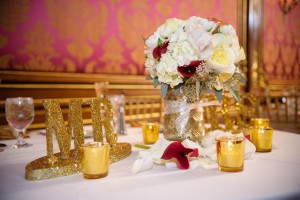 Gold glitter wedding datils - Anna Schmidt Photography
