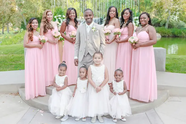 Blush Bridal Party ~ Your Lovely Wedding Photography 
