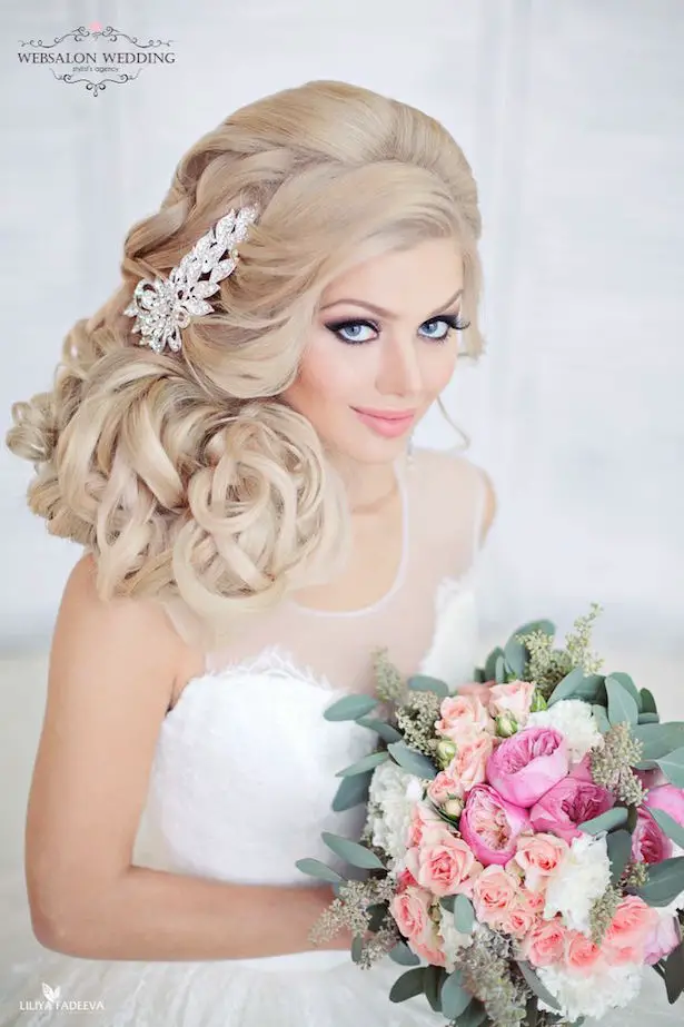 10 Glamorous Wedding Hairstyles You'll Love - Belle The 