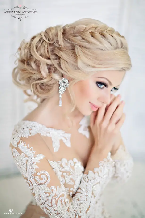Glamorous Wedding Hairstyles - Belle The Magazine