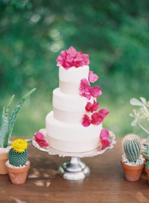 Mexican Inspired Wedding Cake - Melanie Gabrielle Photography
