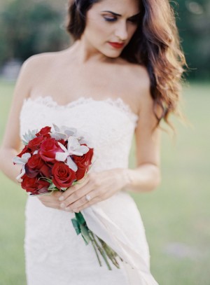 Mexican Drama Inspired Rustic Wedding Bouquet - Melanie Gabrielle Photography