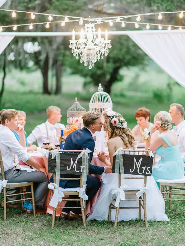 Outdoor Wedding Reception ~ Pasha Belman Photography 