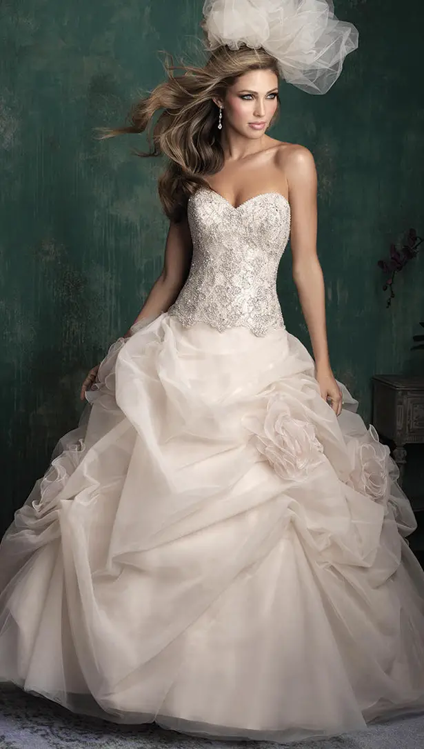  Allure Couture Fall 2015 Wedding Dress C340F