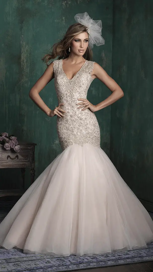  Allure Couture Fall 2015 Wedding Dress C343F