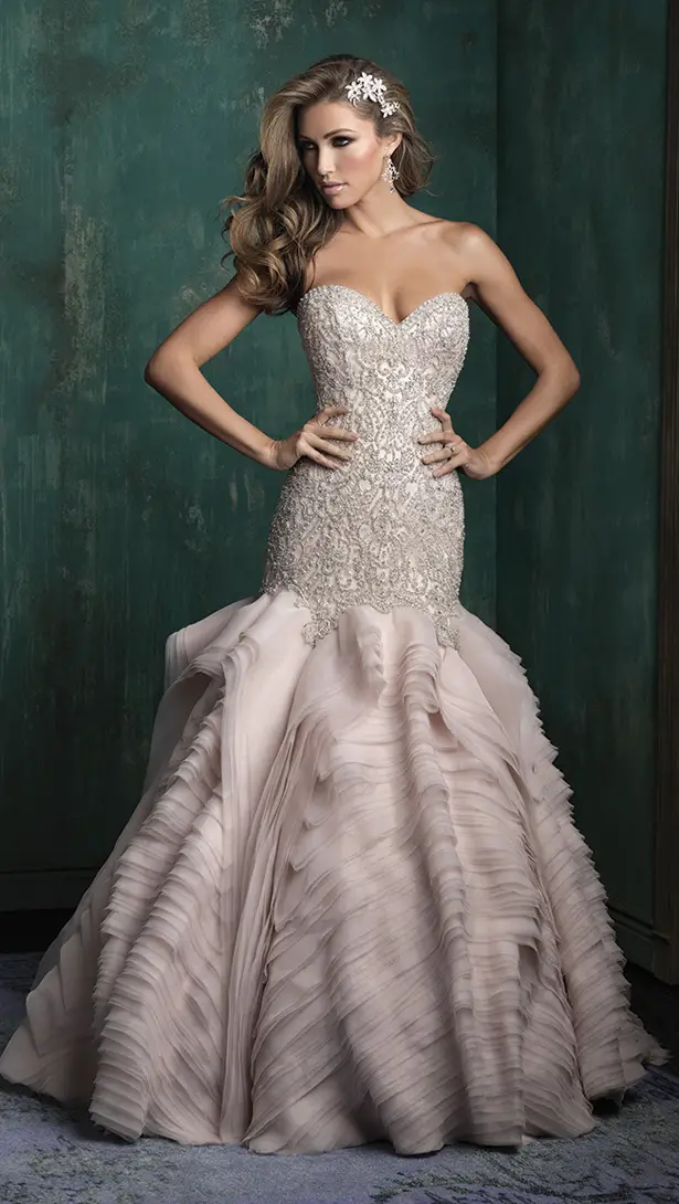 Allure Couture Fall 2015 Wedding Dress C346F