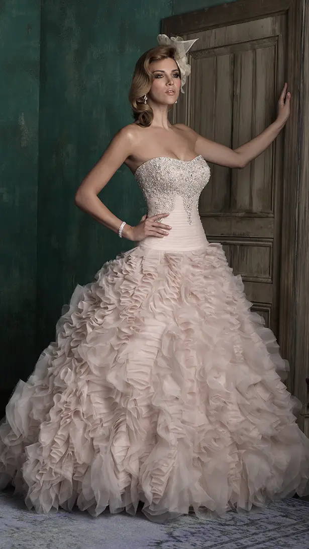 Allure Couture Fall 2015 Wedding Dress C347F