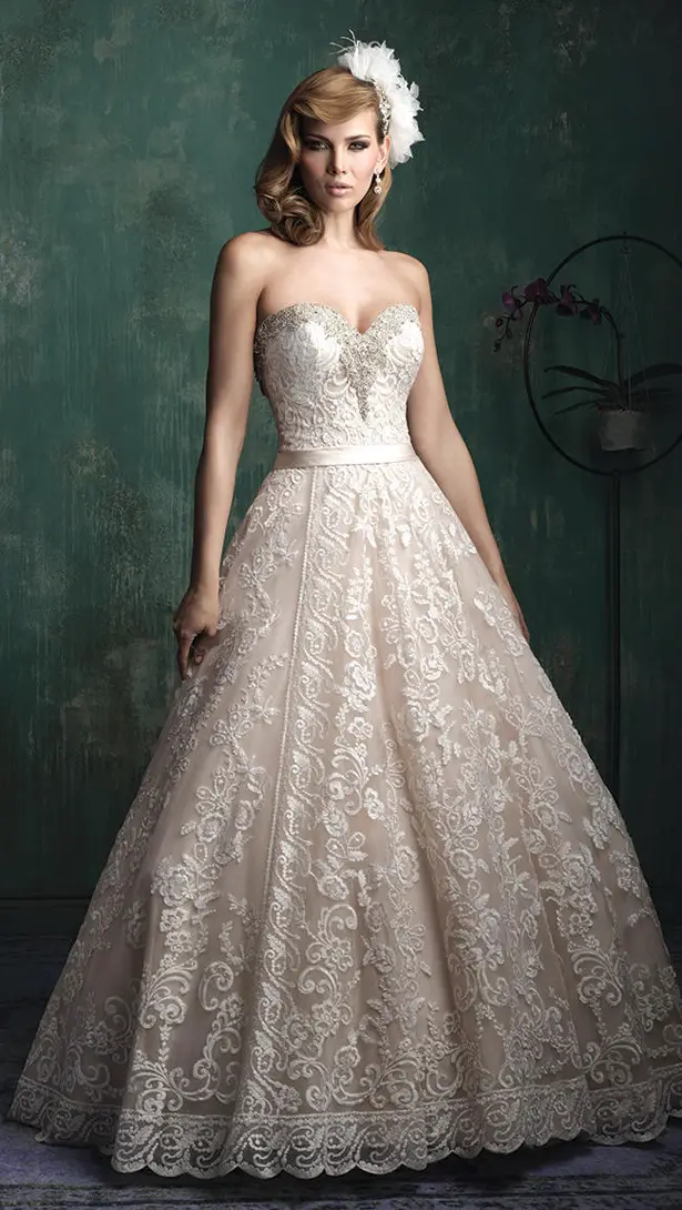 Allure Couture Fall 2015 Wedding Dress C349F