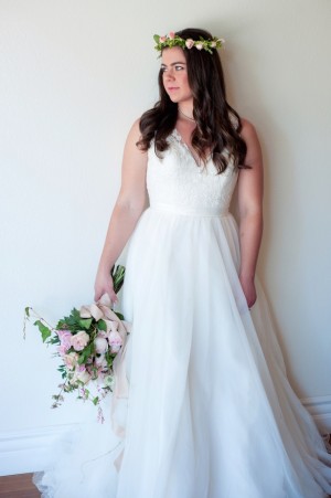 Bohemian Bridal Look ~ Jill Lauren Photography