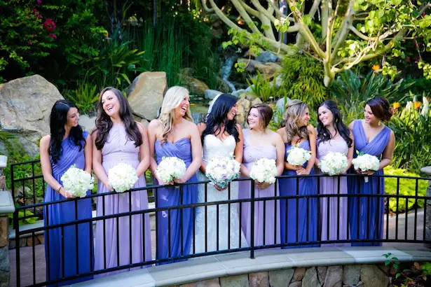 Lilac and Lavender Bridesmaid Dresses