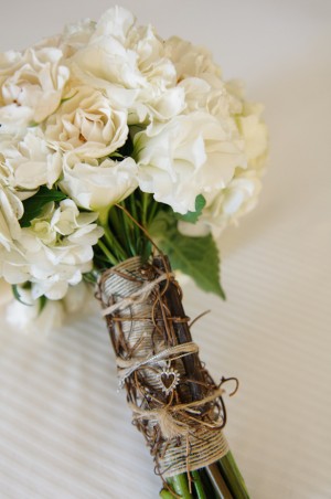 Rustic Wedding Bouquet ~ Carrie Wildes Photography
