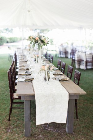 Long Wedding Tables  ~ Keepsake Memories Photography